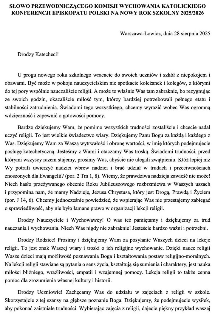 Niedziela zwykła 07.9.2025 1.1