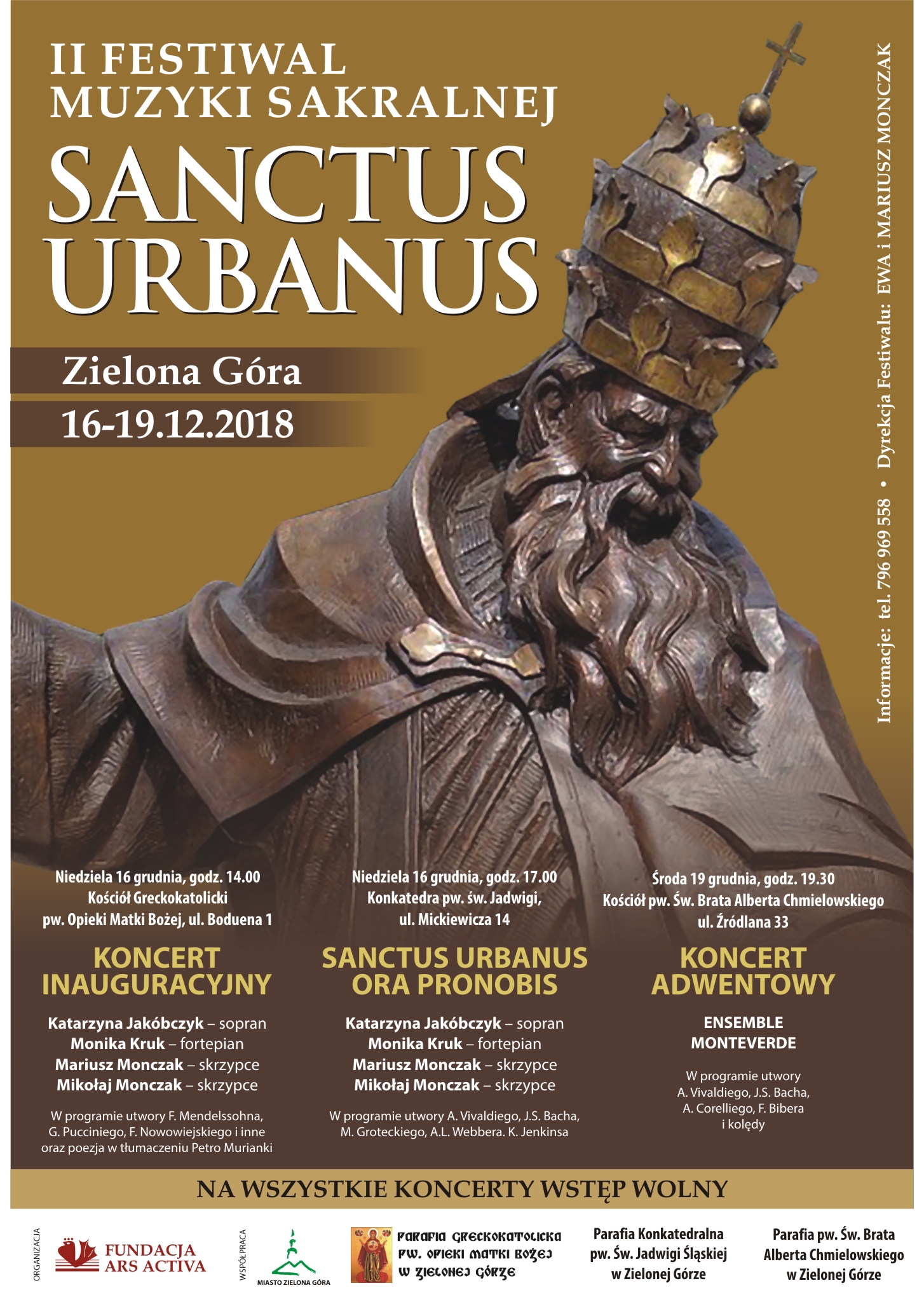 Santcus Urbanus plakat 2018 A3