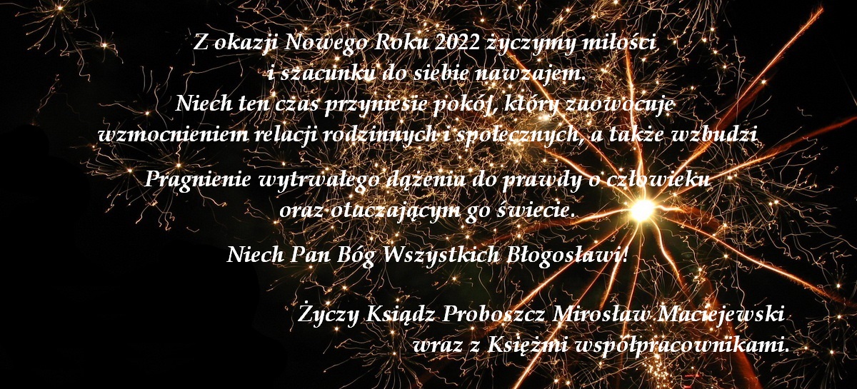 Życzenia Nowy Rok 2022